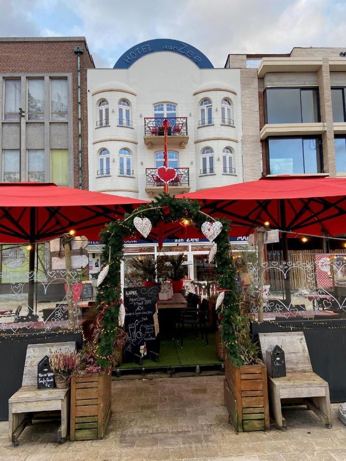 Hotel Aan Zee De Panne Eksteriør bilde